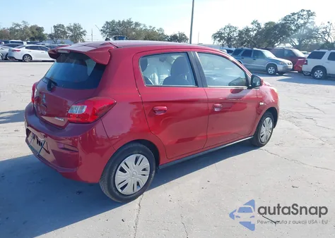 2019 Mitsubishi Mirage Rf z USA, uszkodzony, nr VIN ML32A3HJ8KH006723